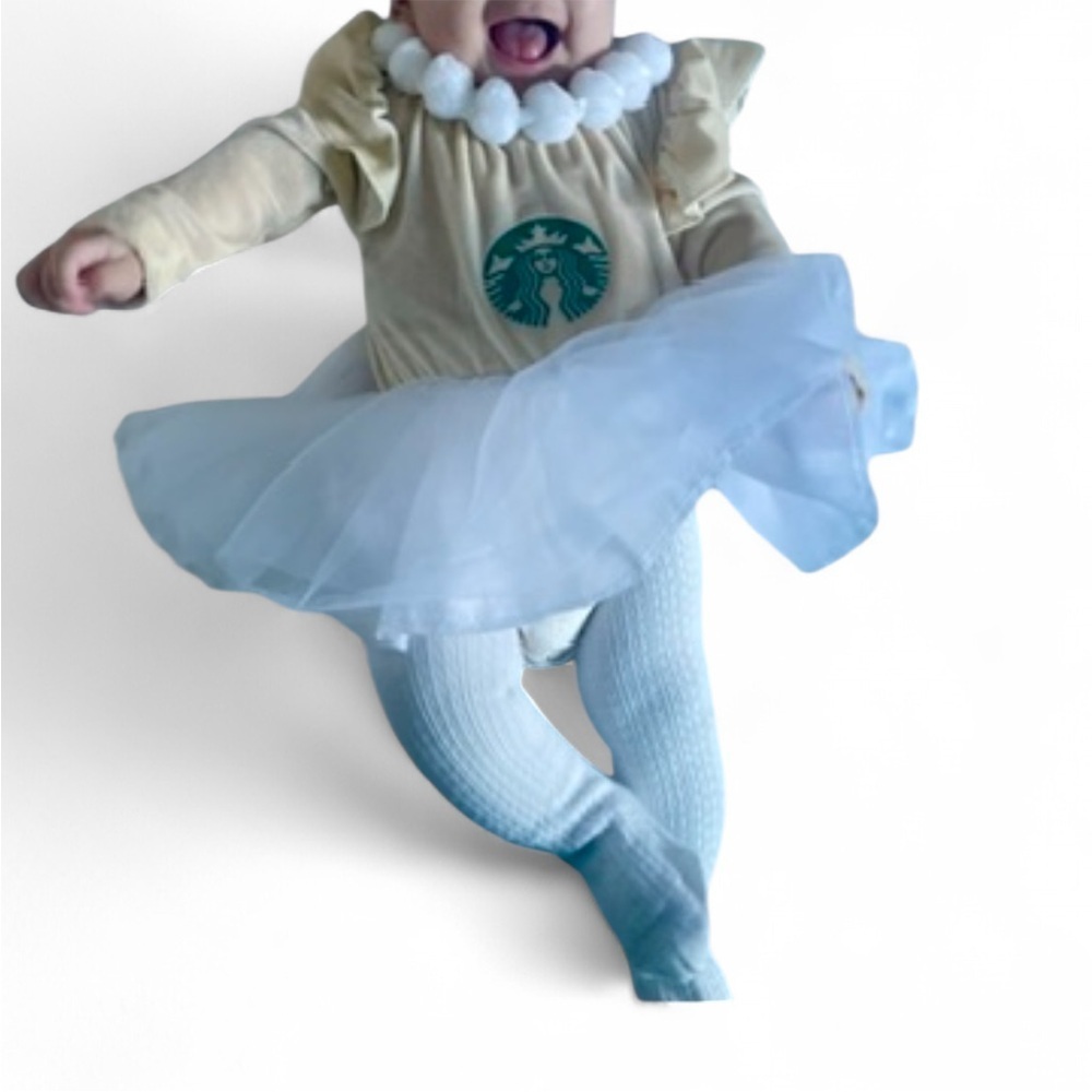 baby Starbucks Frappuccino costume bodysuit